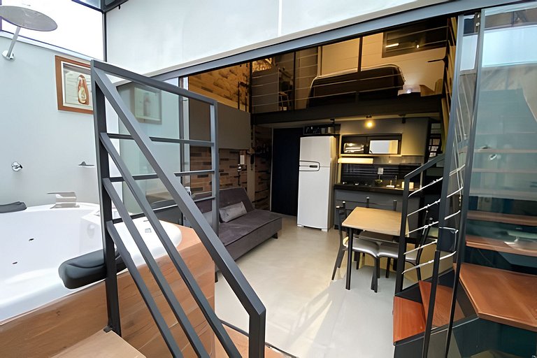 Loft com Hidromassagem em Araxá