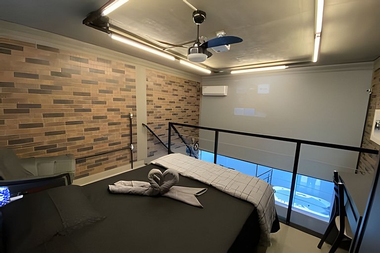Loft com Hidromassagem em Araxá