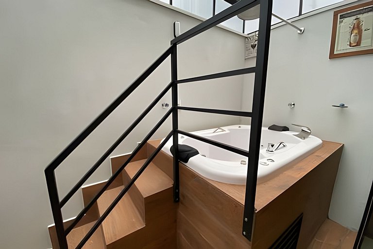 Loft com Hidromassagem em Araxá