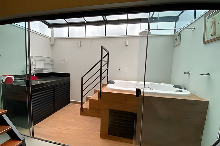 Loft com Hidromassagem em Araxá