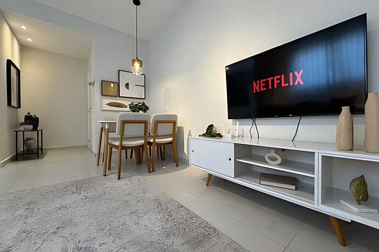 Sofisticado apartamento climatizado