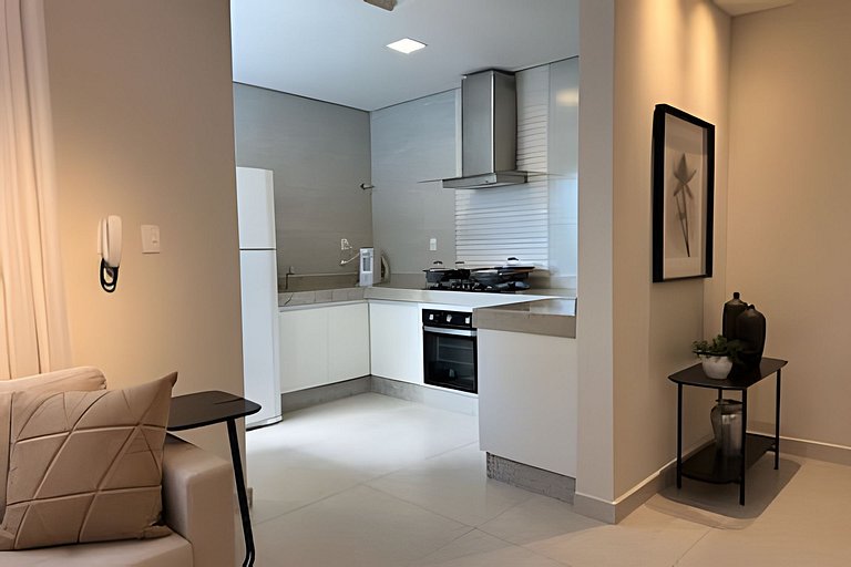 Sofisticado apartamento climatizado
