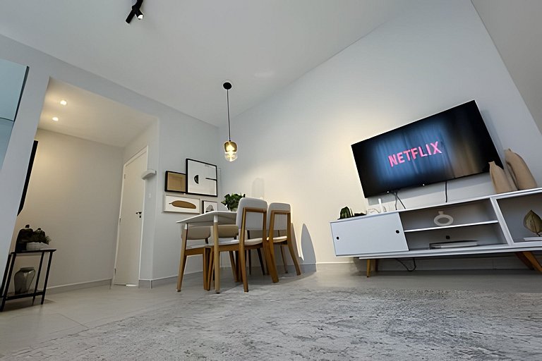 Sofisticado apartamento climatizado