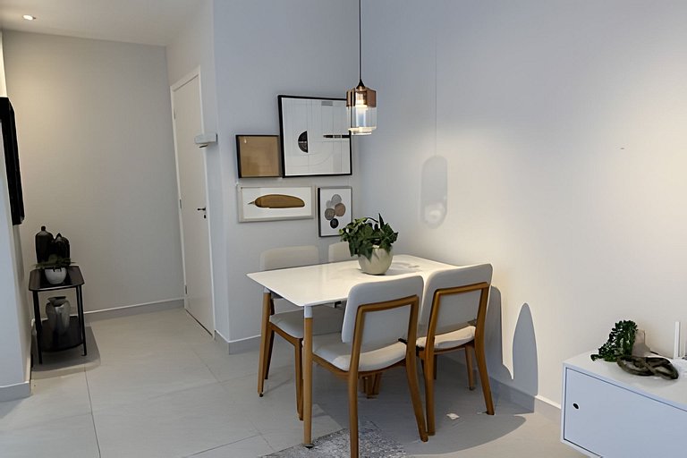 Sofisticado apartamento climatizado