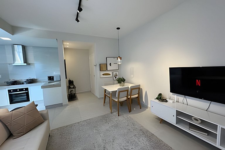 Sofisticado apartamento climatizado