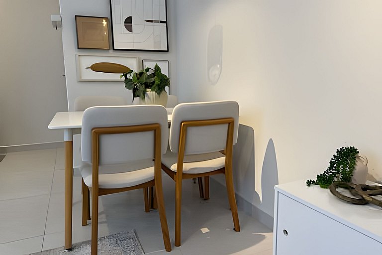 Sofisticado apartamento climatizado