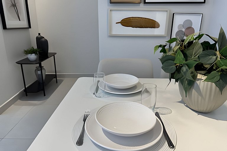 Sofisticado apartamento climatizado