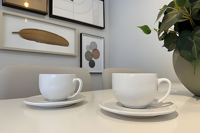 Sofisticado apartamento climatizado