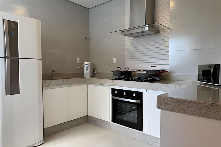 Sofisticado apartamento climatizado