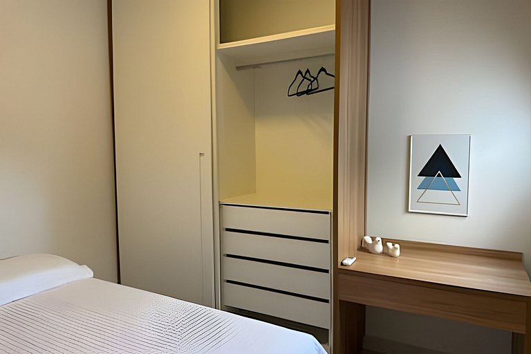 Sofisticado apartamento climatizado