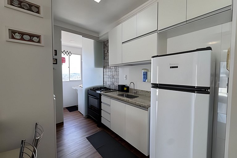 Apê Roxinol - Conforto e praticidade em Araxá