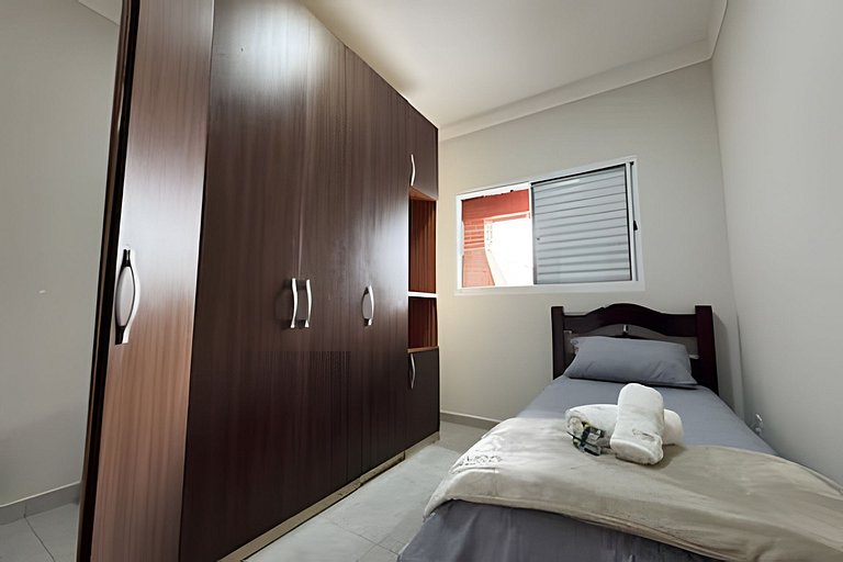 Casa Moderna, Confortável e com Churrasqueira