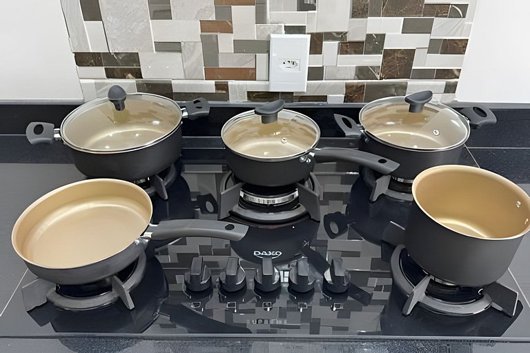 Casa Moderna, Confortável e com Churrasqueira