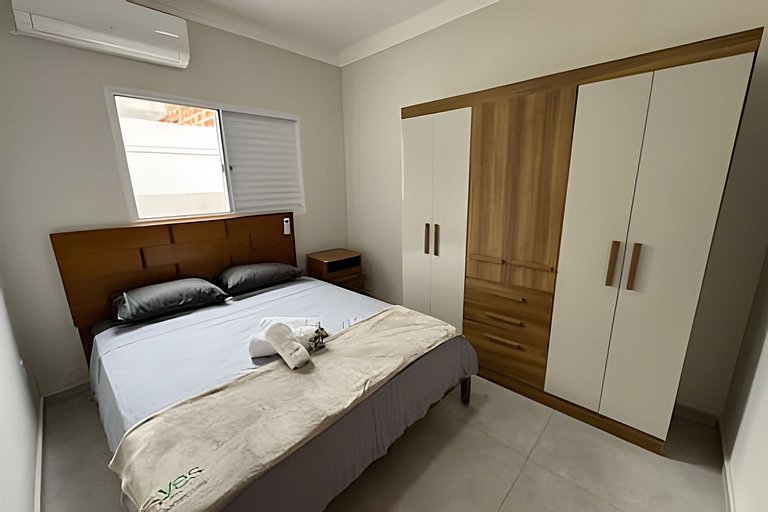 Casa Moderna, Confortável e com Churrasqueira