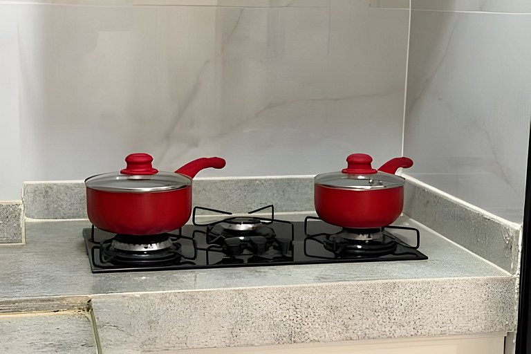 Apto Completo em Araxá | Ar, Suíte + Garagem