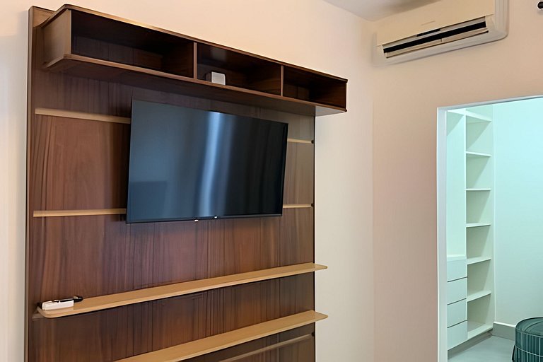 Apto Completo em Araxá | Ar, Suíte + Garagem