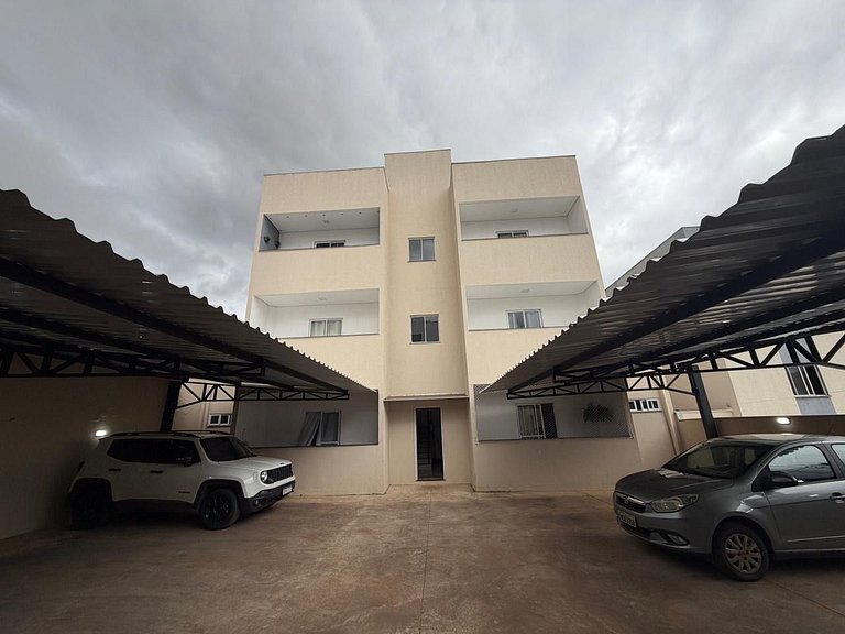 Apto Funcional em Araxá | 2 Quartos e Garagem